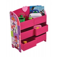 Biblioteca Etajera Fashion Girl cu 6 cutii din material textil si cadru din lemn MDF Liberty House Toys OnlyToys Biblioteca Etajera Fashion Girl cu 6 cutii din material textil si cadru din lemn MDF Liberty House Toys OnlyToys